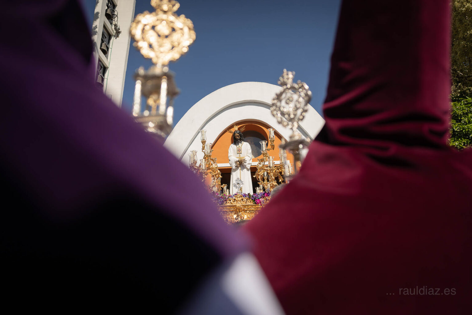 Salida del Cautivo durante el Domingo de Ramos de Dos Hermanas