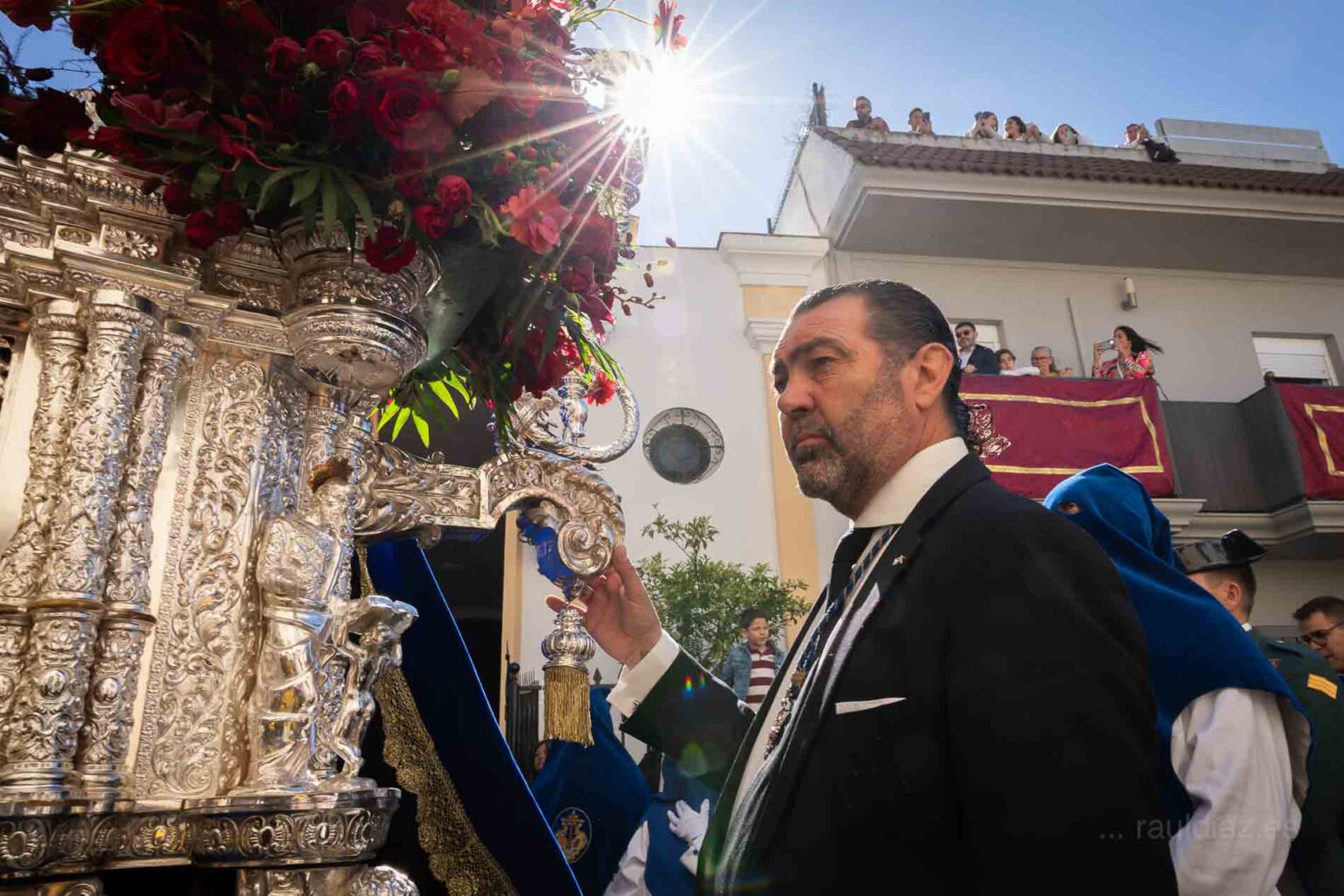 Presentación al Pueblo durante el Lunes Santo de Dos Hermanas