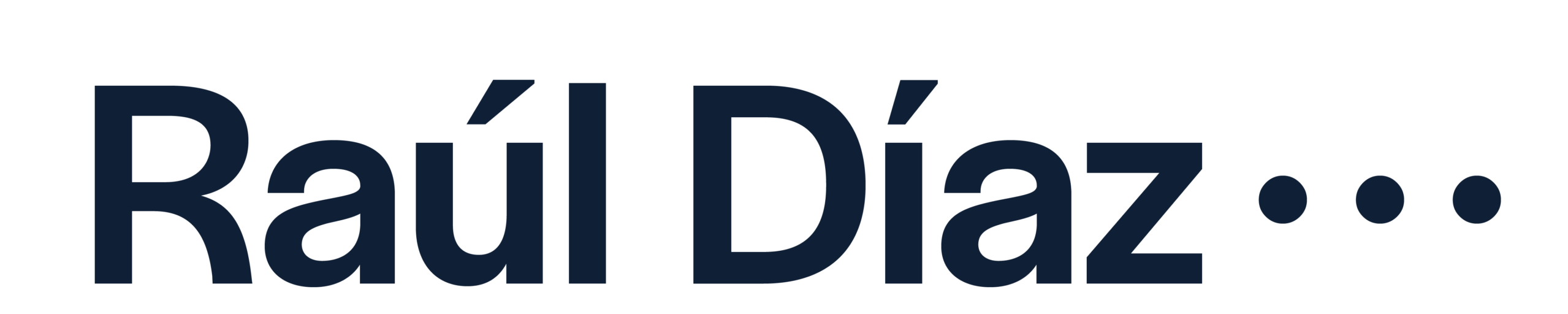 Ra&uacute;l D&iacute;az &hellip;