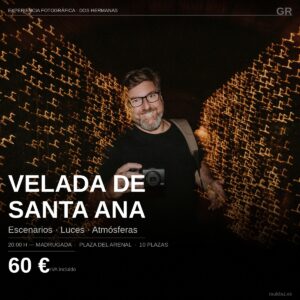 Experiencia y Velada Fotograf&iacute;a en Santa Ana