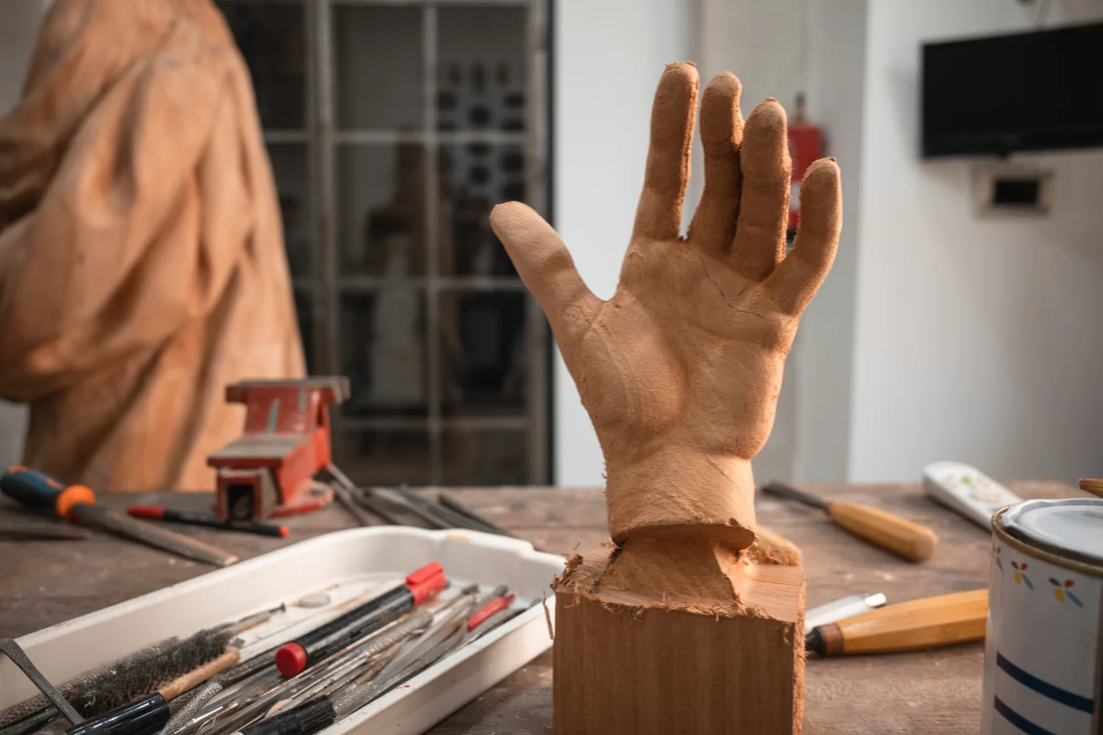 Antonio Luis Troya en su taller — fotografía 9