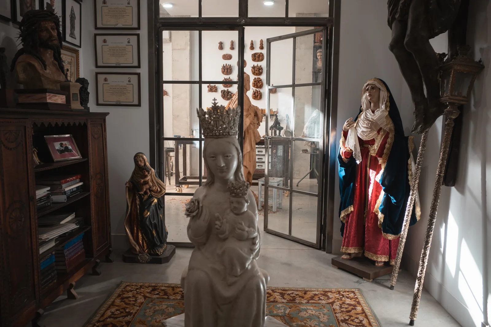 Antonio Luis Troya en su taller — fotografía 20