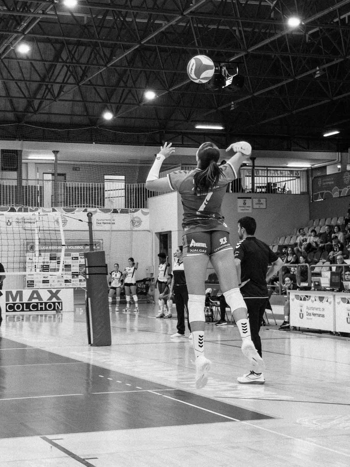 Fotografía deportiva con iPhone durante un partido del CAV Esquimo en Dos Hermanas